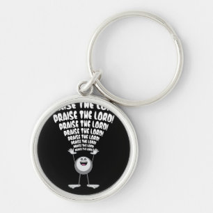 Praise The Lord Emoji Keychain