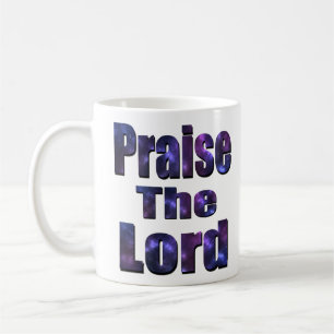 Praise The Lord Logo, Coffee Mug