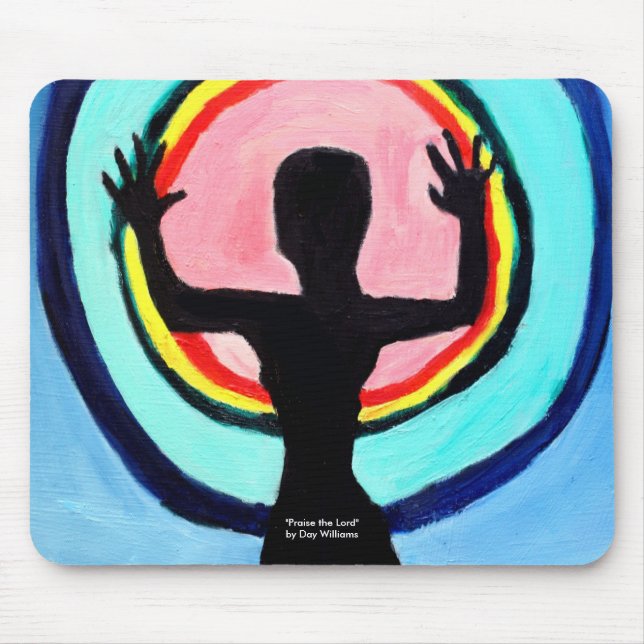 Praise the Lord Mouse Pad (Front)
