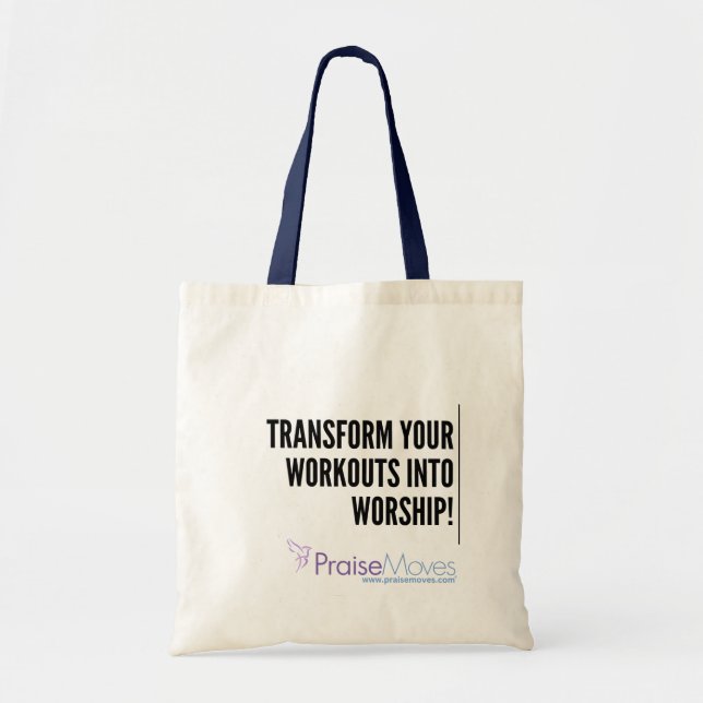 PraiseMoves Transform Tote Bag (Front)