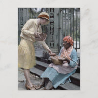 Praline Sales Jackson Square French Quarter 1920's