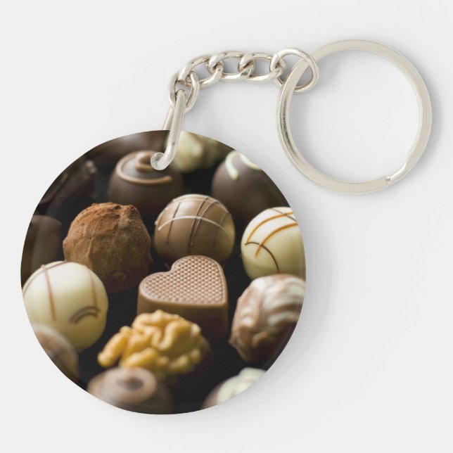 Pralines délicieuses de chocolat (Dos)