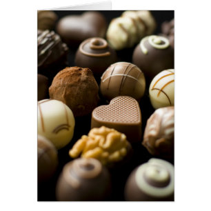 Pralines délicieuses de chocolat