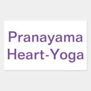 Pranayama Heart Yoga Peace Om Hankamer Artjunkhaus Sticker