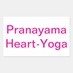 Pranayama Heart Yoga Peace Om Hankamer Artjunkhaus Sticker