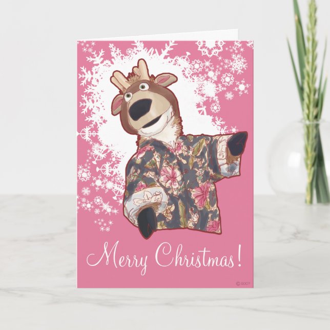 Prancer Christmas Card (Front)