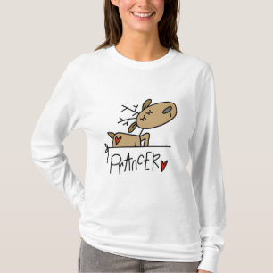 Prancer Reindeer Tshirts and Gifts
