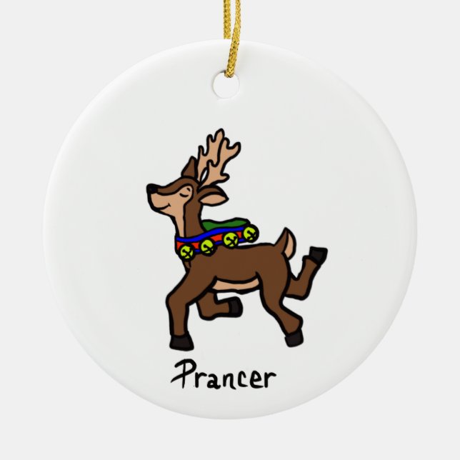 Prancer/Vixen Ornament (Front)