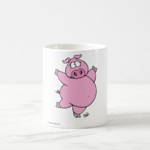 Prancing Pig Mug