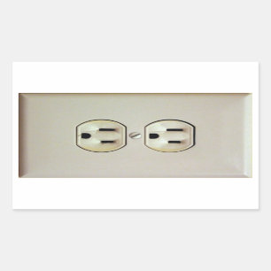 Prank Wall Outlet Decal Sticker