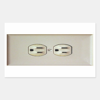Prank Wall Outlet Decal Sticker