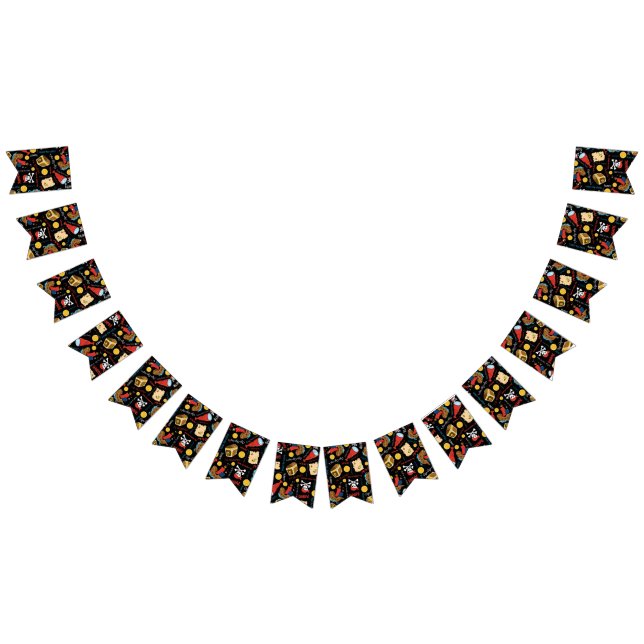 Prate Treasure  Party Bunting Flags (All)