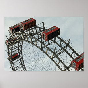 Prater Ferris wheel, Vienna, Austria Poster