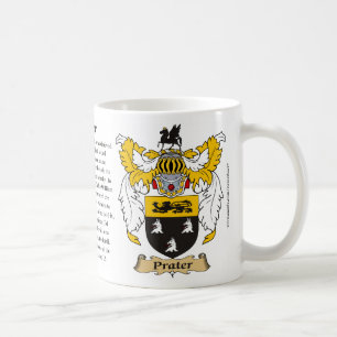 Prater, the Origin, the Meaning and the Crest Coffee Mug