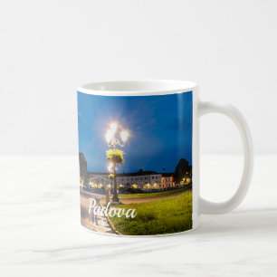 Prato della Valle at night in Padova, Italy Coffee Mug