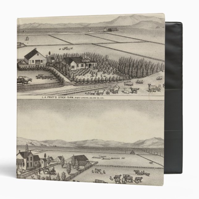 Pratt, Stewart farms Binder (Front/Inside)