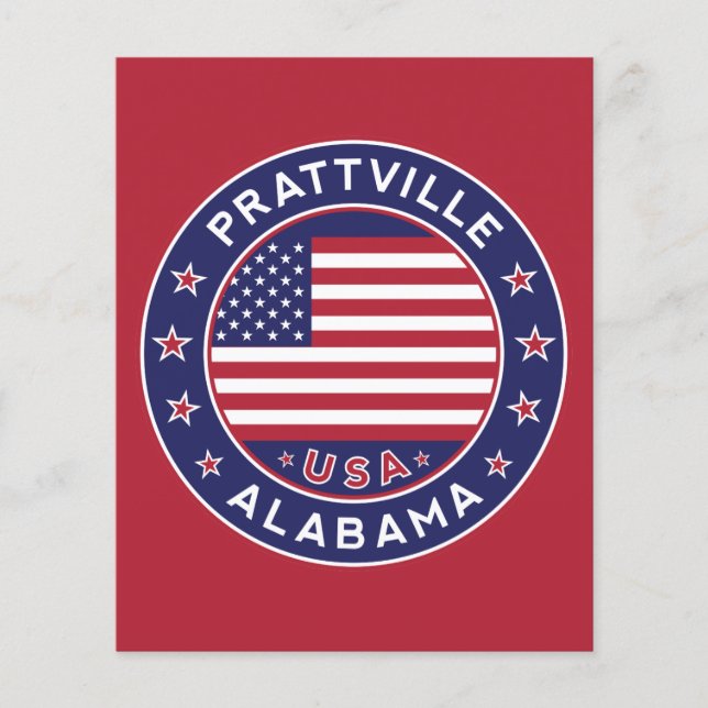 Prattville, Alabama Flyer (Front)