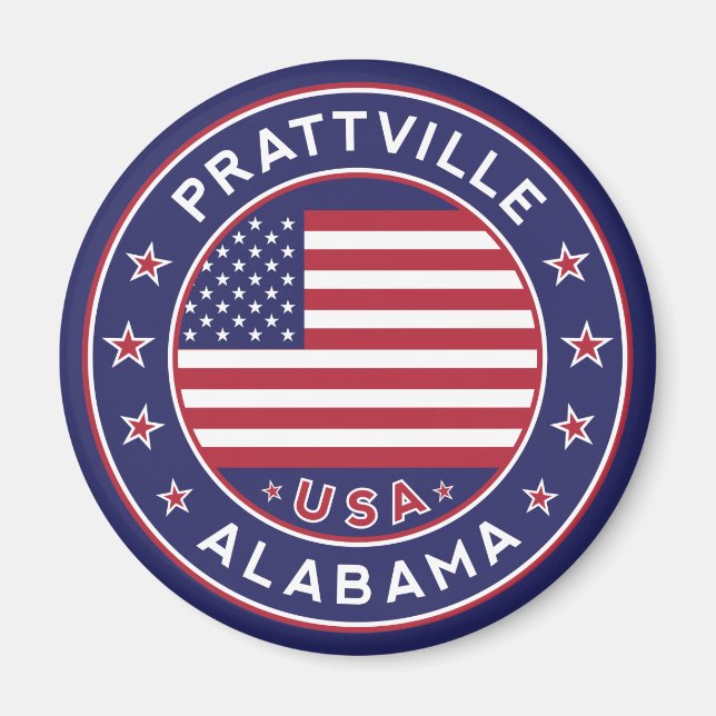 Prattville, Alabama Magnet (Front)