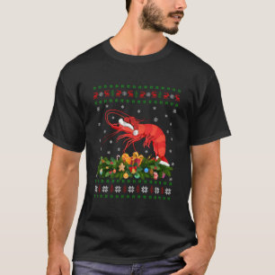 Prawn Fish Santa Ugly Prawn T-Shirt