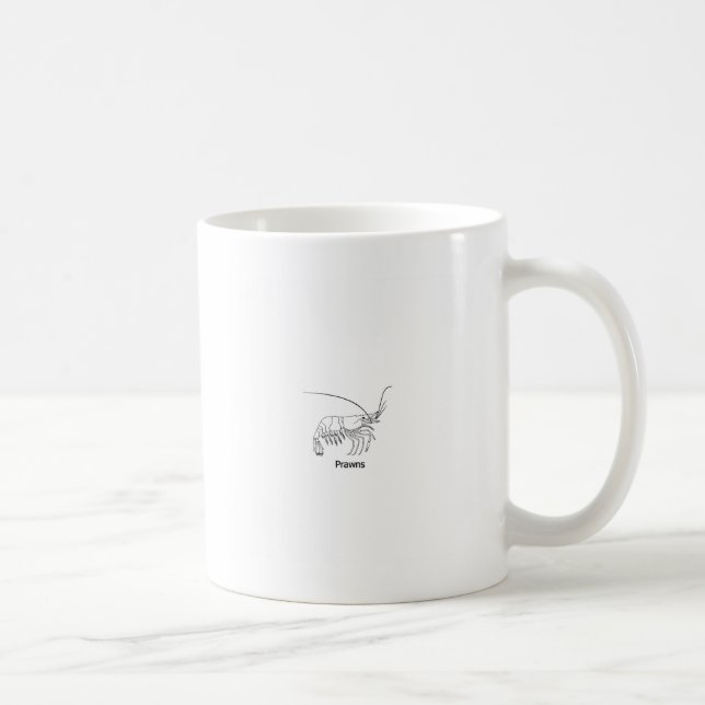 Prawn Logo Coffee Mug (Right)