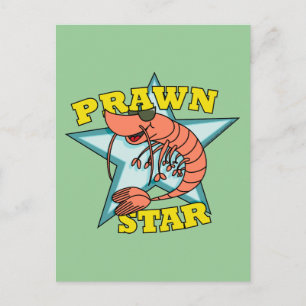 Prawn Star Postcard