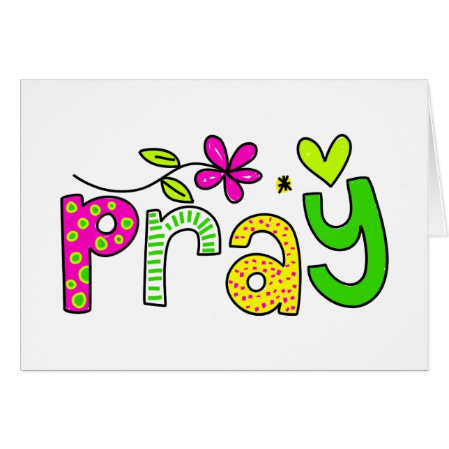 Pray (Front Horizontal)
