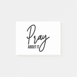 Pray About It Post-it Notes