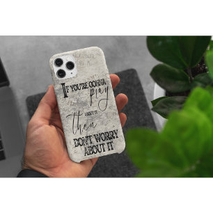 Pray And Don't Worry Christian Faith iPhone 16 Pro Max Case