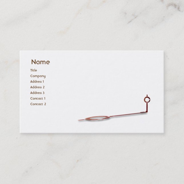 Pray - Business Card (Front)