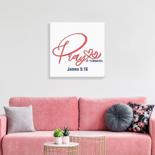 Pray- Canvas (Gloss) (Insitu(LivingRoom))
