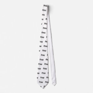 Pray Christian Tie