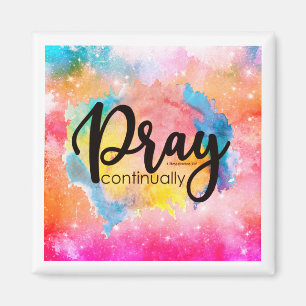 Pray Continually  Magnet