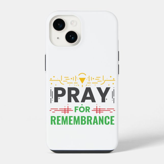 Pray For: A Collective Remembrance iPhone Case (Back)