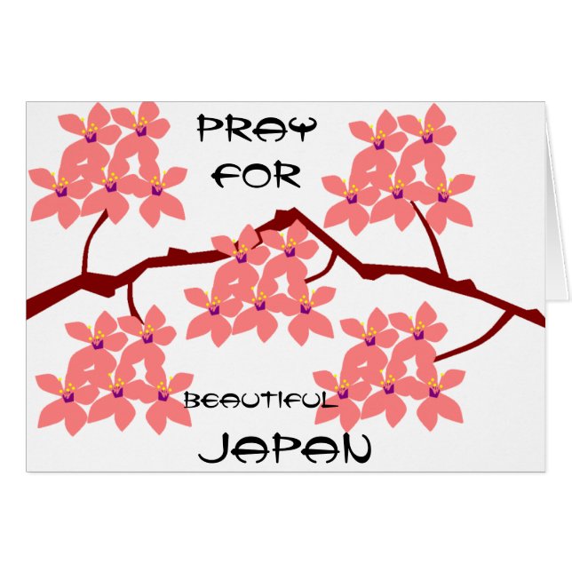 PRAY FOR BEAUTIFUL JAPAN (Front Horizontal)