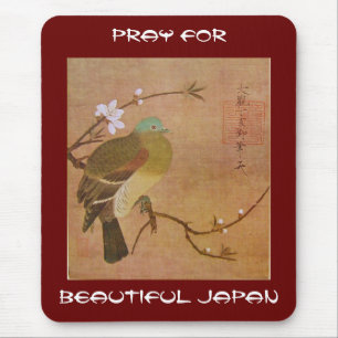 PRAY FOR BEAUTIFUL JAPAN MOUSE PAD