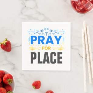 Pray For Compassion Napkin