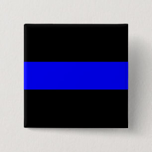 Pray For Dallas Thin Blue Lives Matter Button