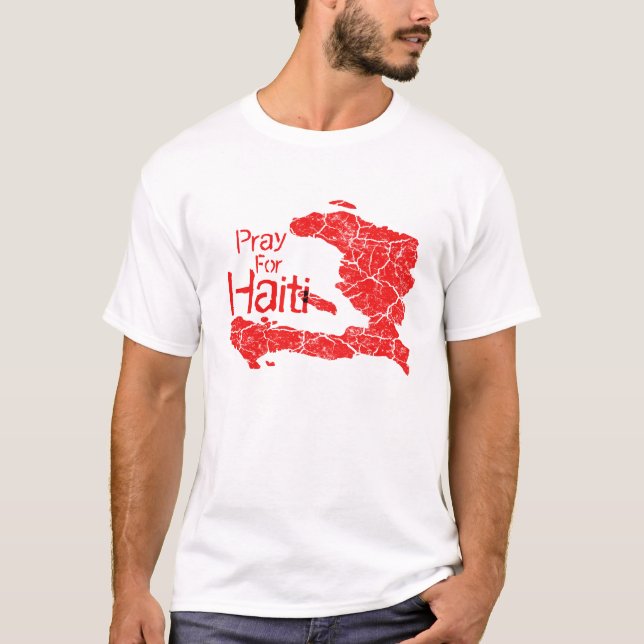Pray for Haiti T-Shirt (Front)