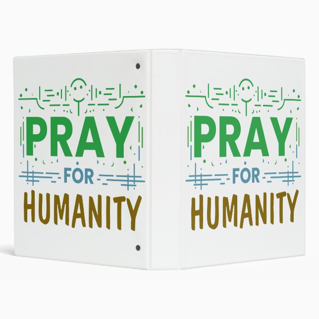 Pray For: Honouring Humanity Binder (Background)