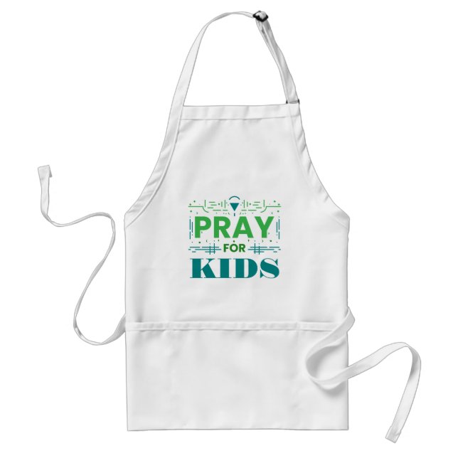 Pray for kids standard apron (Front)