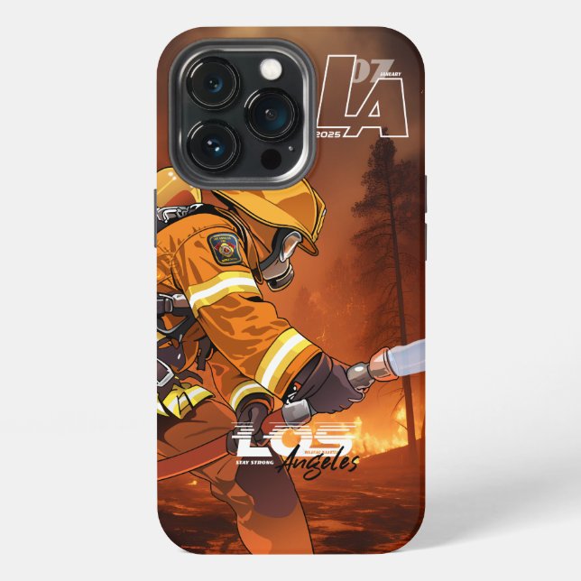 Pray for Los Angeles |  iPhone Case (Back)