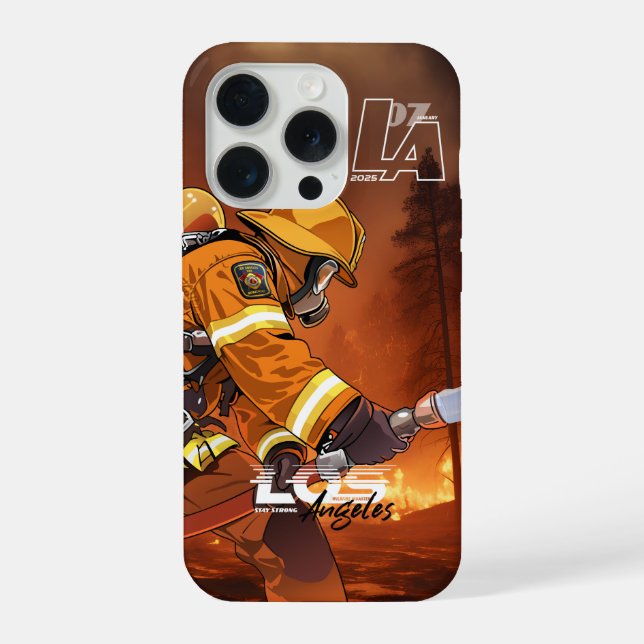 Pray for Los Angeles |  iPhone Case (Back)