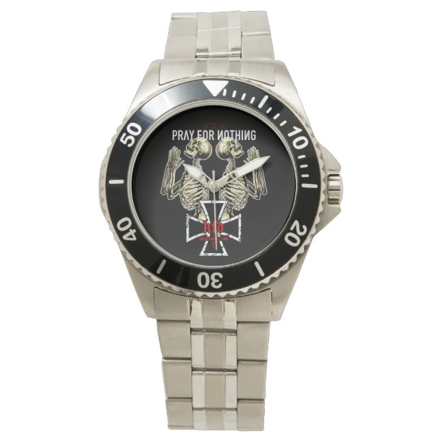pray for nothing watch (Front)