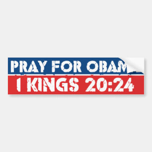 Pray for Obama Bumper Sticker