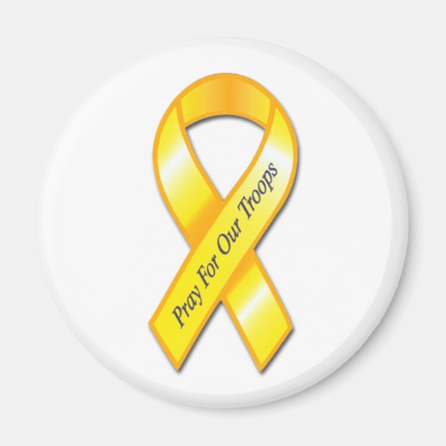 Pray for Our Troops Magnet (Front)