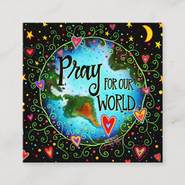 “Pray for our World” Kindness Cards (Front)