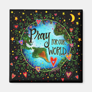 Pray for our World Magnet