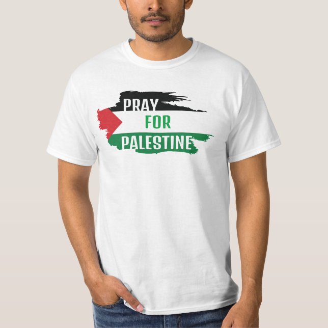 PRAY FOR PALESTINE T-Shirt (Front)