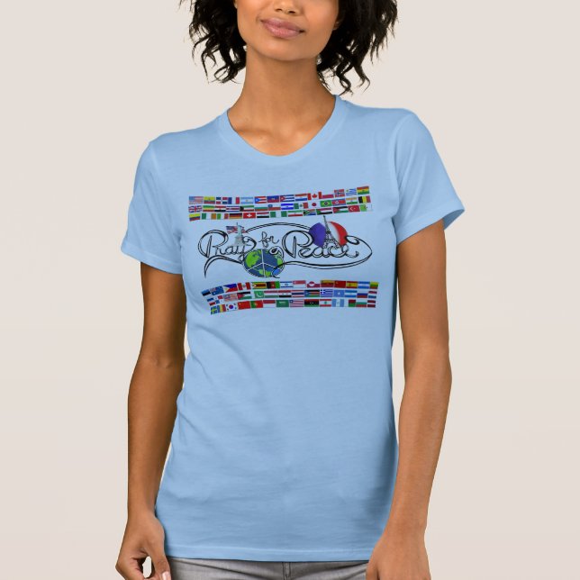 Pray For Peace Woman's T-shirt (Front)