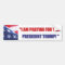 Pray For President Trump Bumper Sticker
